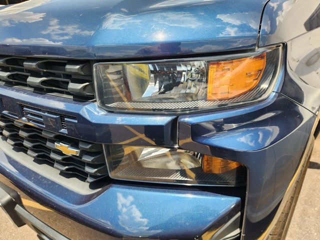 2021 Chevrolet Silverado 1500 Custom Blue at Texan Dodge Chrysler Jeep Ram