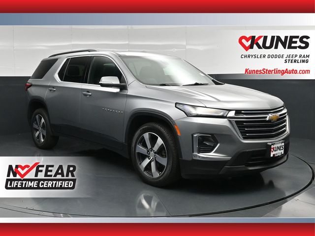 Sterling Gray Metallic 2023 Chevrolet Traverse SUV / Crossover Four-Wheel Drive 9-Speed Automatic