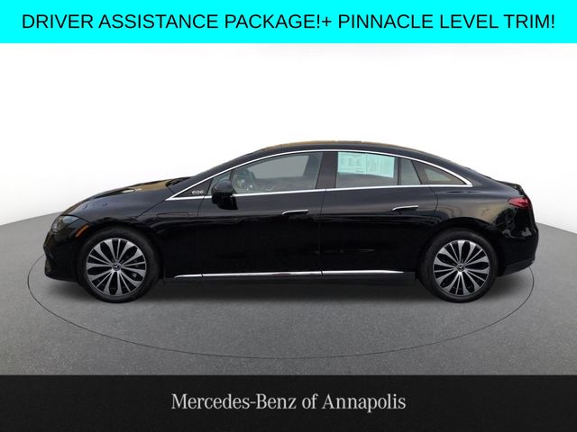 Obsidian Black 2023 Mercedes-Benz EQE 500 4MATIC Sedan All-Wheel Drive 1-Speed Automatic