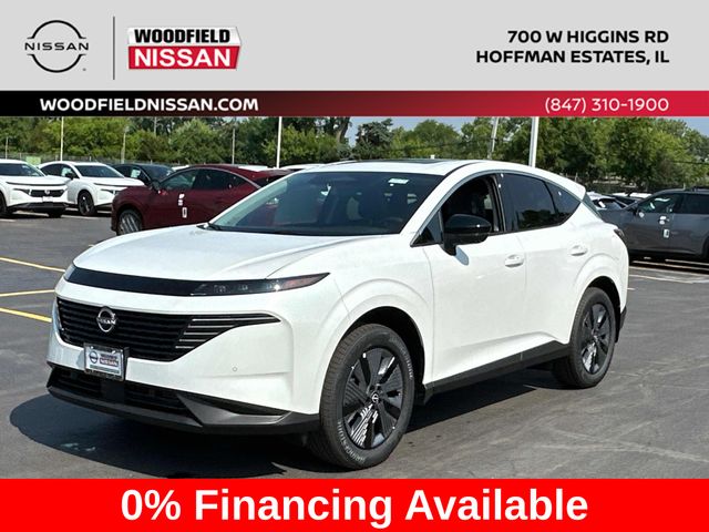 Everest White Pearl Tricoat 2025 Nissan Murano SUV / Crossover All-Wheel Drive 9-Speed Automatic