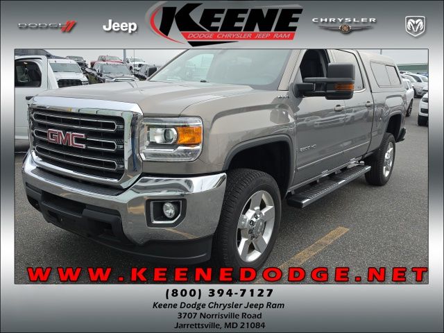 Pepperdust Metallic 2017 GMC Sierra 2500HD Pickup Truck Four-Wheel Drive 6-Speed Automatic Overdrive