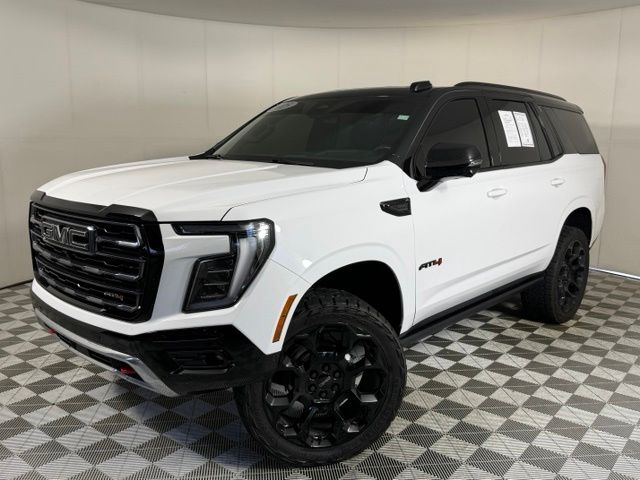 Summit White 2025 GMC Yukon SUV / Crossover Four-Wheel Drive 