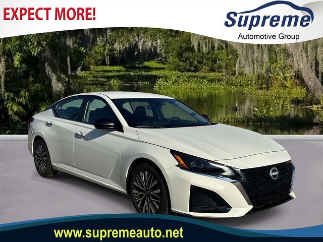 2025 Nissan Altima 2.5 SV White at Ross Downing Buick GMC