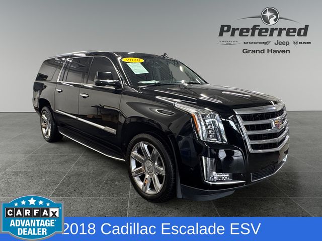 Black Raven 2018 Cadillac Escalade ESV SUV / Crossover Four-Wheel Drive Automatic