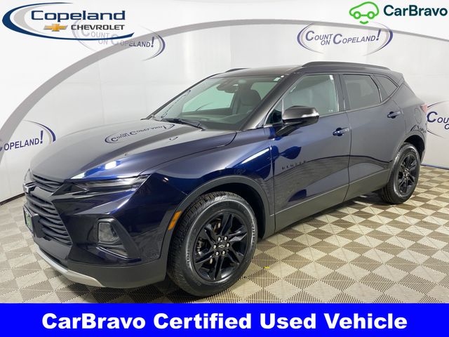Midnight Blue Metallic 2021 Chevrolet Blazer 2LT AWD SUV / Crossover All-Wheel Drive 9-Speed Automatic