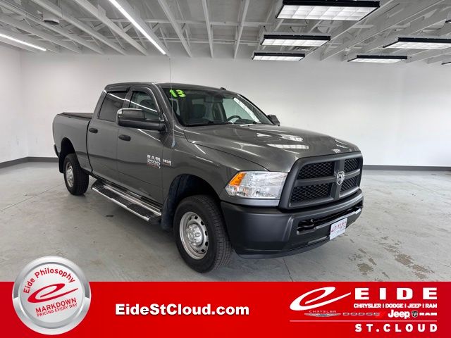 Mineral Gray Metallic Clearcoat 2013 RAM 2500 Pickup Truck Four-Wheel Drive 6-Speed Automatic