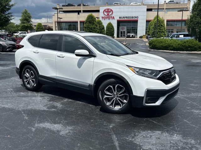 Platinum White 2020 Honda CR-V SUV / Crossover Front-Wheel Drive Continuously Variable Transmission