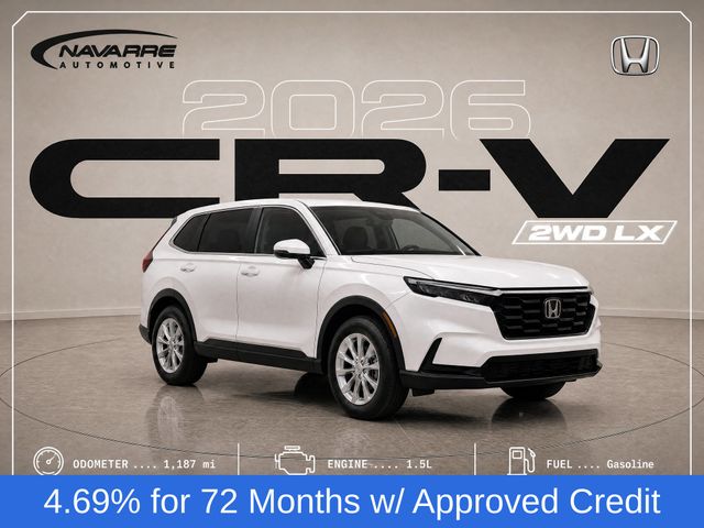 Gray 2026 Honda CR-V SUV / Crossover Front-Wheel Drive Continuously Variable Transmission