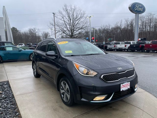 Gray (Platinum Graphite) 2018 Kia Niro Hybrid Plug-In LX FWD SUV / Crossover Front-Wheel Drive 6-Speed Dual Clutch