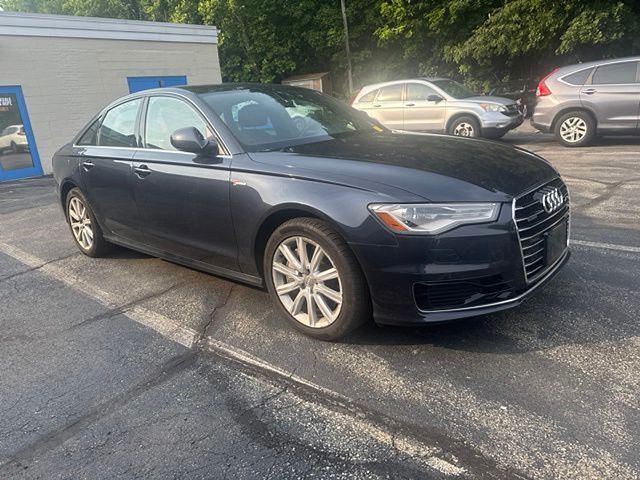 Moonlight Blue 2016 Audi A6 Sedan All-Wheel Drive 8-Speed Automatic