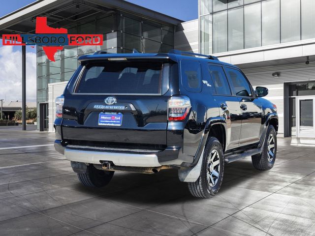 2019 Midnight Black Metallic Toyota 4Runner TRD Off-Road Premium 4X4 SUV