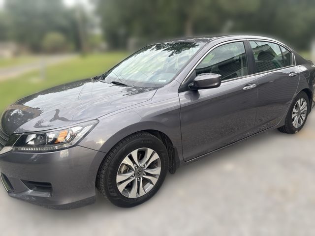 Gray (Modern Steel Metallic) 2015 Honda Accord Sedan Front-Wheel Drive Continuously Variable Transmission