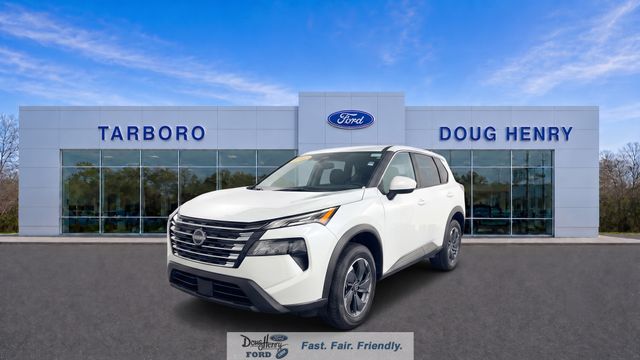 Everest White Pearl 2025 Nissan Rogue SUV / Crossover Front-Wheel Drive Continuously Variable Transmission