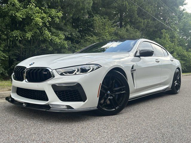 Alpine White 2021 BMW M8 Coupe All-Wheel Drive 8-Speed Automatic