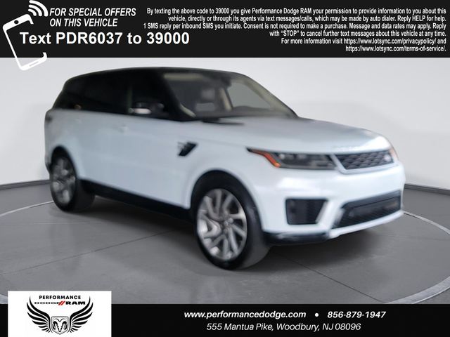 White 2020 Land Rover Range Rover Sport SUV / Crossover All-Wheel Drive 8-Speed Automatic
