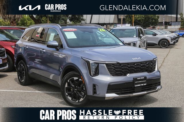 Everlasting Silver 2024 Kia Sorento S FWD SUV / Crossover Front-Wheel Drive 8-Speed Automatic
