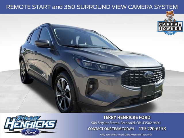 Carbonized Gray Metallic 2024 Ford Escape SUV / Crossover All-Wheel Drive 8-Speed Automatic