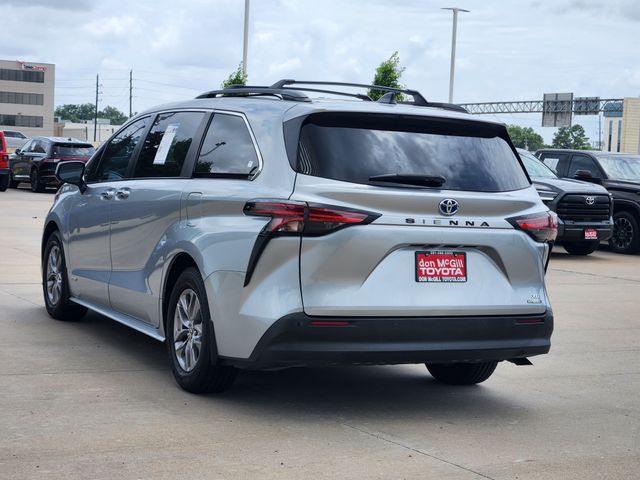 2021 Toyota Sienna XLE Silver at Monument Chevrolet