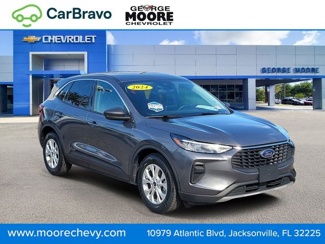 Gray Metallic 2024 Ford Escape SUV / Crossover Front-Wheel Drive 8-Speed Automatic