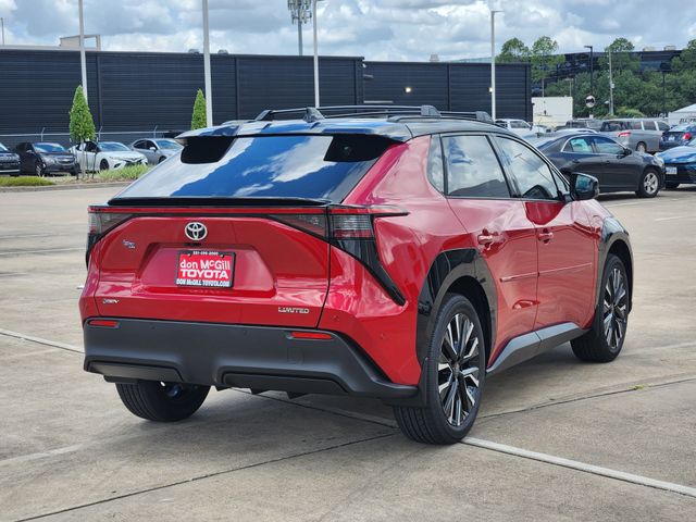 2026 Toyota bZ Limited Red at Classic Toyota Galveston