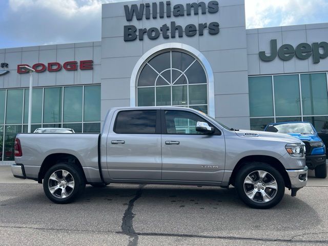 2023 Ram 1500 Laramie - Billet Silver Metallic exterior view 4