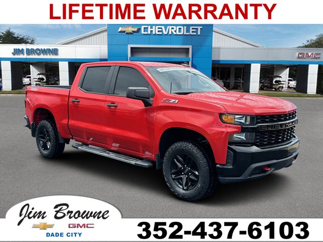 Red Hot 2020 Chevrolet Silverado 1500 Pickup Truck Four-Wheel Drive 6-Speed Automatic Overdrive