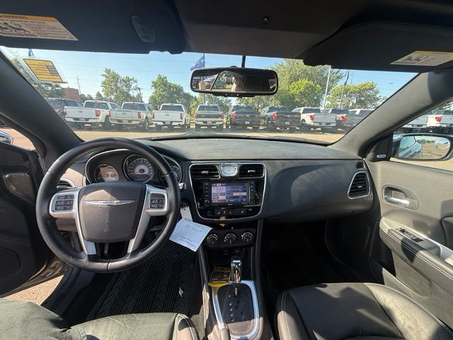 2013 Tungsten Metallic Clearcoat Chrysler 200 Limited FWD Convertible