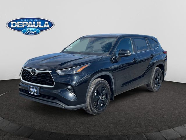 Midnight Black Metallic 2024 Toyota Highlander SUV / Crossover All-Wheel Drive 8-Speed Automatic