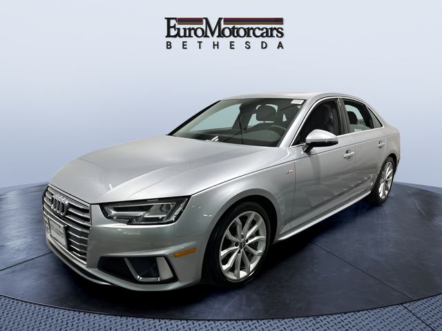 Silver Metallic 2019 Audi A4 Sedan All-Wheel Drive 7-Speed Automatic