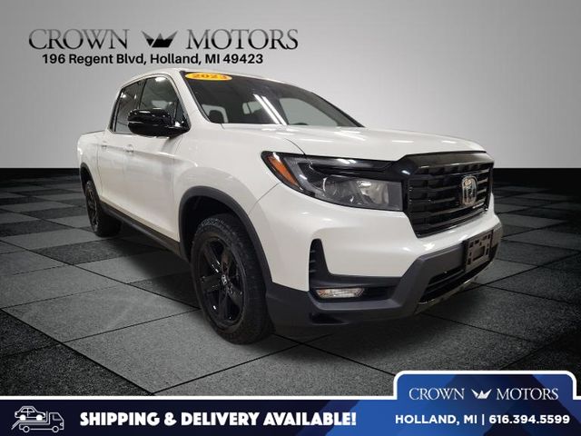 Platinum White Pearl 2023 Honda Ridgeline Pickup Truck All-Wheel Drive 9-Speed Automatic