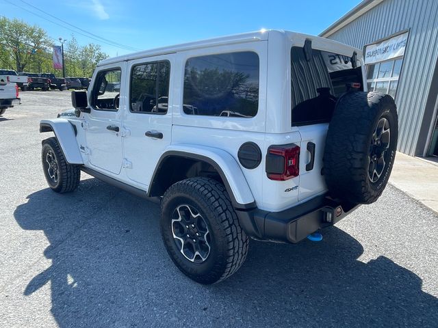 2023 Jeep Wrangler Rubicon 4xe - Bright White Clearcoat exterior view 5