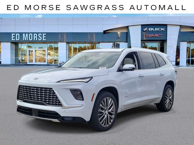 Iridescent White Tricoat 2026 Buick Enclave SUV / Crossover Four-Wheel Drive 8-Speed Automatic