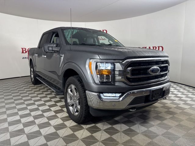 2021 Gray Ford F-150 XLT Truck