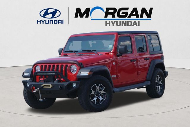 Firecracker Red Clearcoat 2019 Jeep Wrangler SUV / Crossover Four-Wheel Drive 8-Speed Automatic