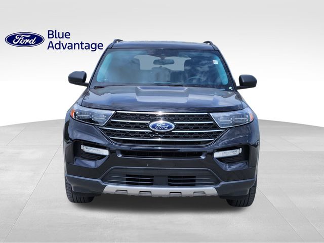 2022 Agate Black Metallic Ford Explorer XLT RWD SUV