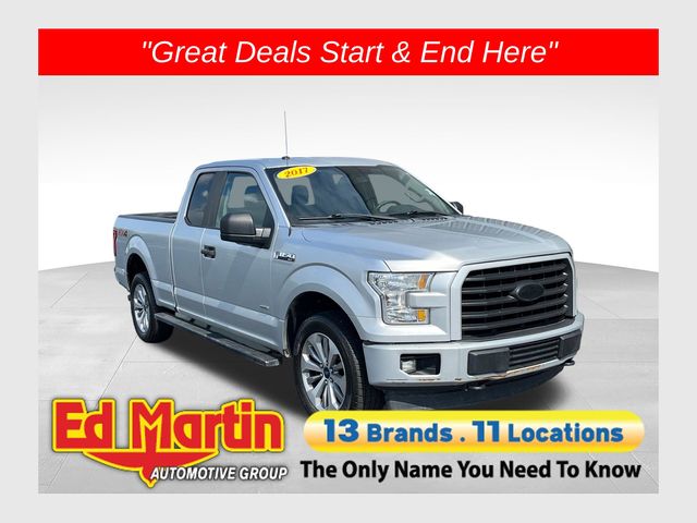 Ingot Silver 2017 Ford F-150 Pickup Truck Four-Wheel Drive 6-Speed Automatic