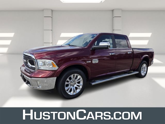 Delmonico Red Pearlcoat 2017 RAM 1500 Laramie Longhorn Crew Cab 4WD Pickup Truck Four-Wheel Drive 8-Speed Automatic