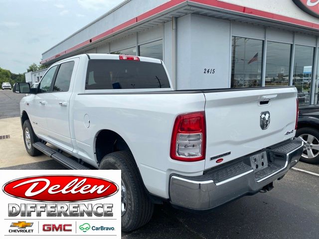Bright White Clearcoat 2019 RAM 2500 Pickup Truck Four-Wheel Drive 8-Speed Automatic