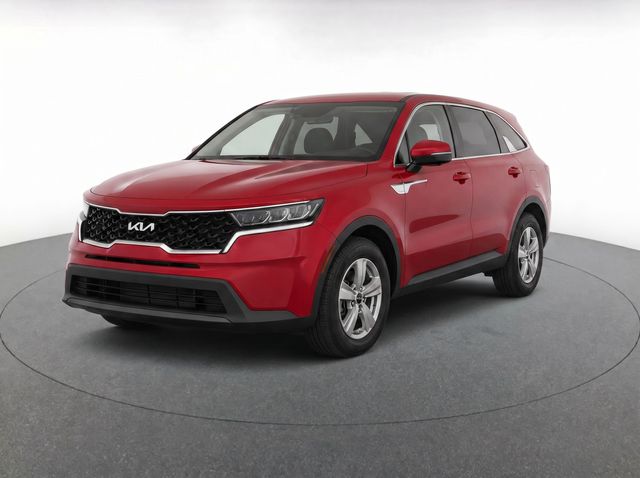 Passion Red Tintcoat 2022 Kia Sorento LX AWD SUV / Crossover All-Wheel Drive 8-Speed Automatic