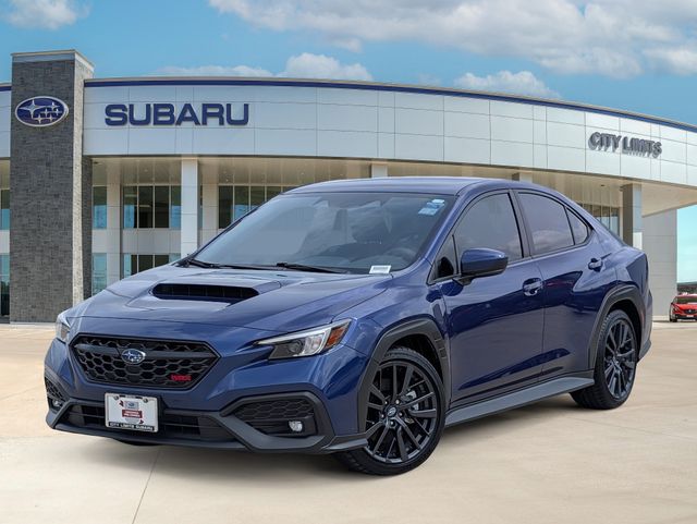 Sapphire Blue Pearl 2025 Subaru WRX Premium AWD Sedan All-Wheel Drive 6-Speed Manual