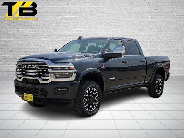 Forged Blue Metallic 2026 RAM 2500 Limited Longhorn Crew Cab 4WD Pickup Truck Four-Wheel Drive 8-Speed Automatic