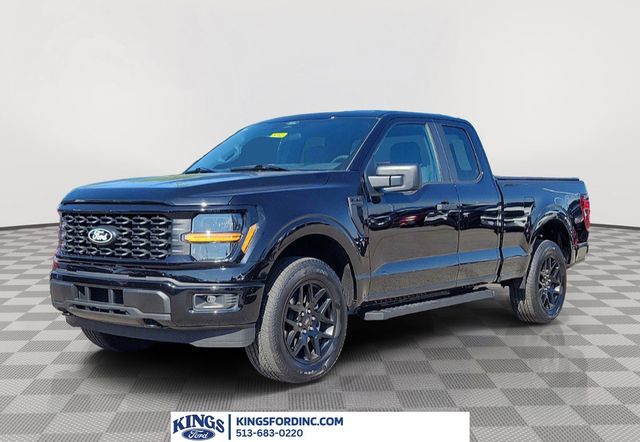 Black Metallic 2025 Ford F-150 Pickup Truck Four-Wheel Drive Automatic