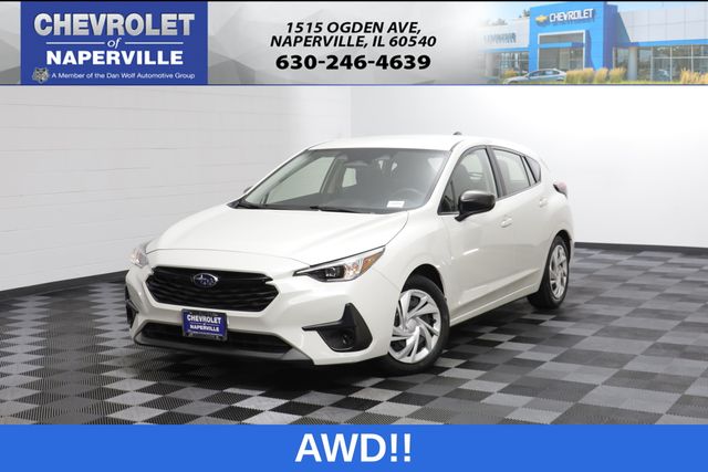 Crystal White Pearl 2024 Subaru Impreza Wagon All-Wheel Drive Continuously Variable Transmission