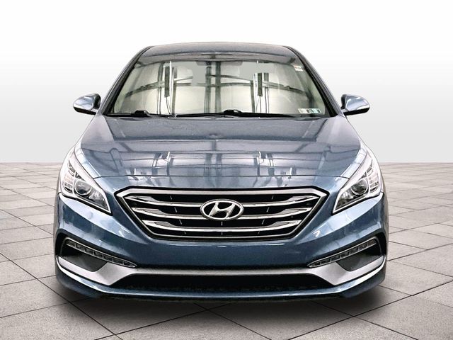 2017 Hyundai Sonata Sport Blue at Grove City Ford