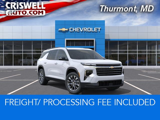 Summit White 2026 Chevrolet Traverse LT AWD SUV / Crossover Four-Wheel Drive 8-Speed Automatic