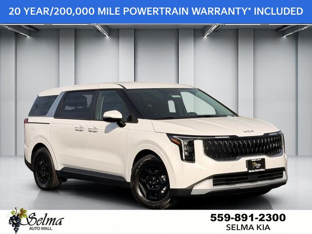Snow White Pearl 2026 Kia Carnival LX FWD Minivan Front-Wheel Drive 8-Speed Automatic