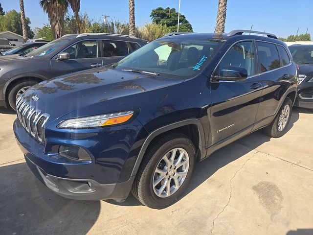 Patriot Blue Pearlcoat 2018 Jeep Cherokee Latitude 4WD SUV / Crossover Four-Wheel Drive 9-Speed Automatic