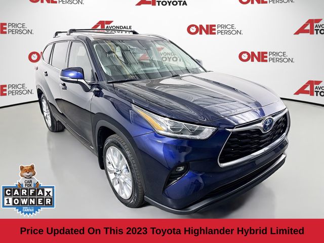 Blueprint 2023 Toyota Highlander Hybrid Limited AWD SUV / Crossover All-Wheel Drive Continuously Variable Transmission