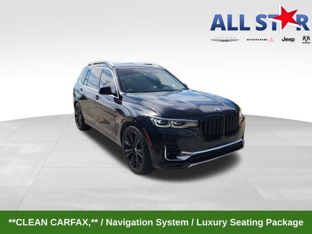 Black Sapphire Metallic 2019 BMW X7 xDrive50i AWD SUV / Crossover All-Wheel Drive 8-Speed Automatic