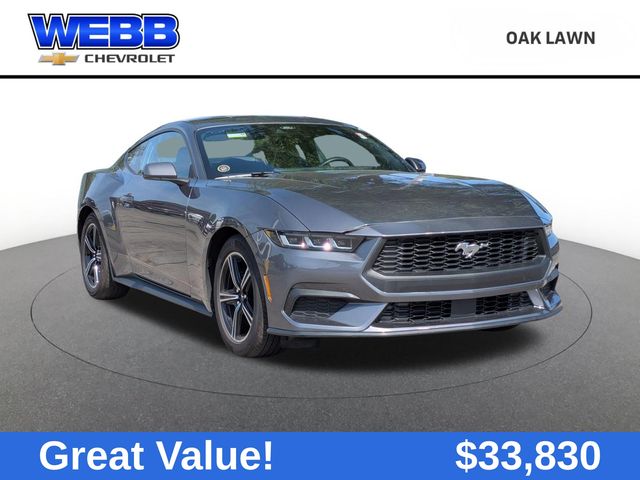 Gray Metallic 2025 Ford Mustang Coupe Rear-Wheel Drive Automatic